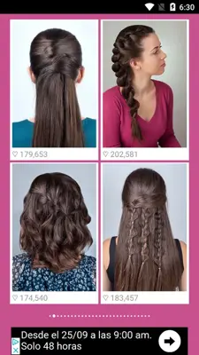 Best Hairstyles step by step android App screenshot 1